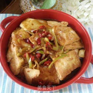 浇汁豆腐的做法步骤：9