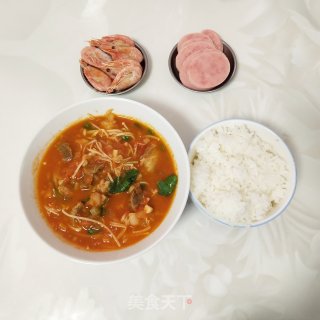 西红柿牛腩的做法步骤：10