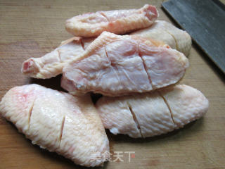 蜜汁中翅的做法步骤：2