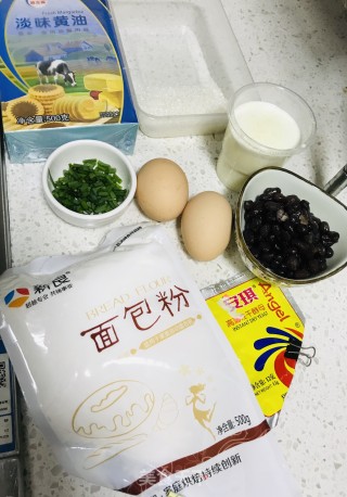 红豆芝士面包的做法步骤：1