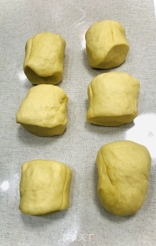 红豆芝士面包的做法步骤：7