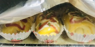 红豆芝士面包的做法步骤：20