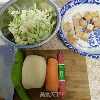 素版麻辣香锅的做法步骤：1
