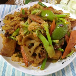 素版麻辣香锅的做法步骤：12