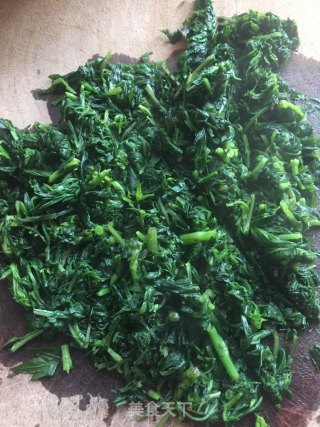 艾叶淮山卷的做法步骤：4