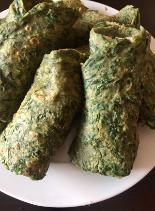艾叶淮山卷的做法步骤：12