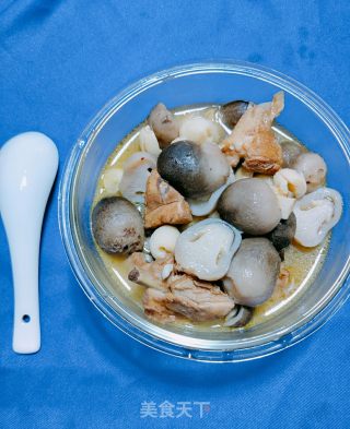 草菇鸡汤的做法步骤：9