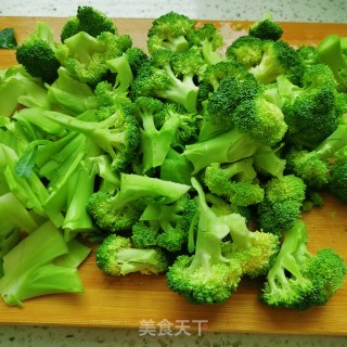 蒜蓉西兰花的做法步骤：2