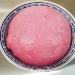 火龙果奶油面包的做法步骤：7