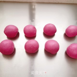 火龙果奶油面包的做法步骤：9
