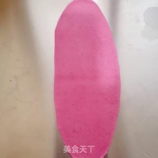 火龙果奶油面包的做法步骤：10