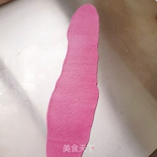火龙果奶油面包的做法步骤：13
