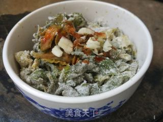 芹叶麦饭的做法步骤：4
