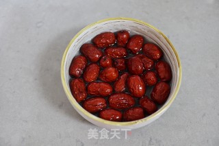 黑全麦豆浆枣馒头的做法步骤：4
