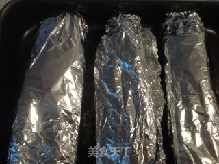 黄油烤白芦笋的做法步骤：3