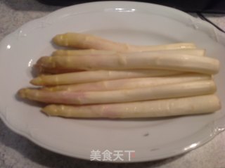 黄油烤白芦笋的做法步骤：5