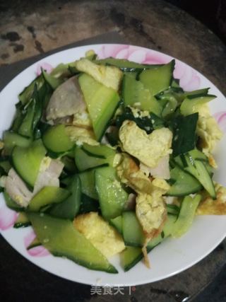 简版木须肉的做法步骤：4