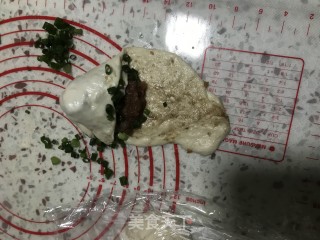 葱香肉饼的做法步骤：18