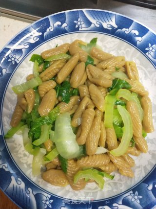 荞面猫耳朵的做法步骤：13