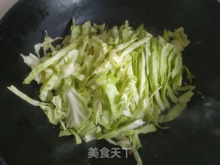 大头菜炒粉丝的做法步骤：7