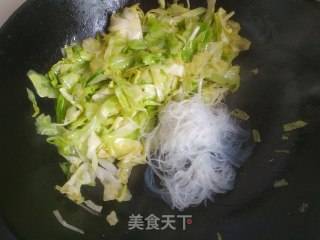 大头菜炒粉丝的做法步骤：9
