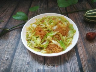 大头菜炒粉丝的做法步骤：12