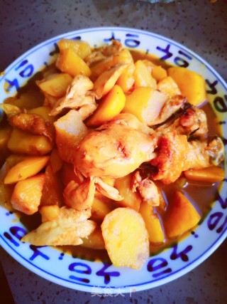 鸡腿炖土豆——＃肉菜＃的做法步骤：9
