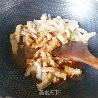 爆炒熟牛肚的做法步骤：5