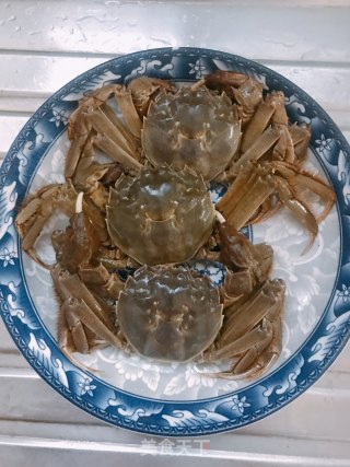 清蒸螃蟹的做法步骤：2