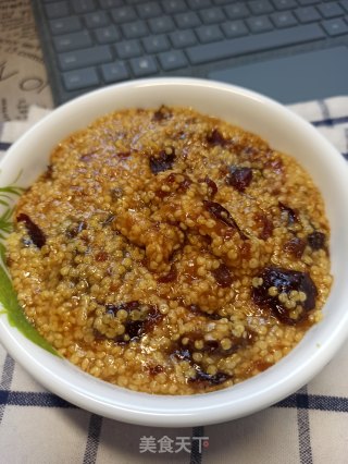 红枣黄米糕的做法步骤：8