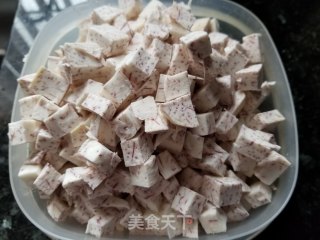 椰汁香芋西米露的做法步骤：1