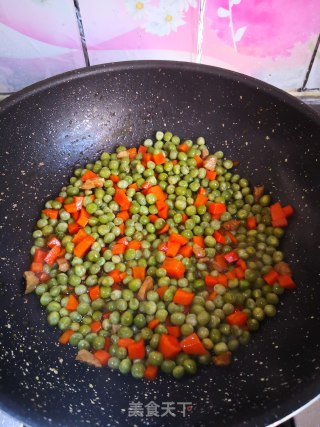 豌豆炒肉——＃肉菜＃的做法步骤：12