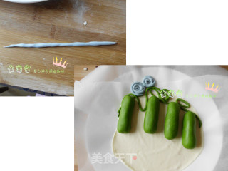 大丰收 卡通包子 卡通馒头系列（三）的做法步骤：8