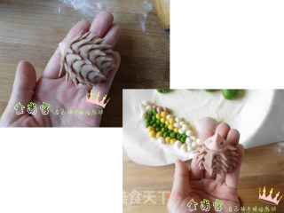 大丰收 卡通包子 卡通馒头系列（三）的做法步骤：18