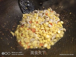 肉丝炒玉米的做法步骤：11