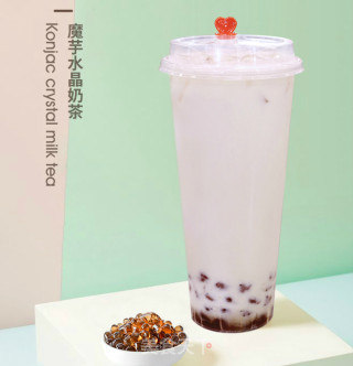魔芋水晶奶茶的做法步骤：8