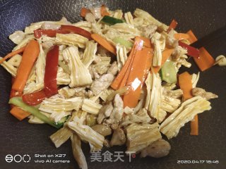 家常腐竹的做法步骤：6