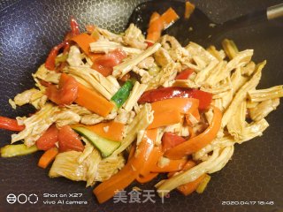 家常腐竹的做法步骤：10