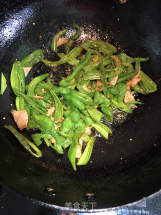 青椒肉片的做法步骤：5