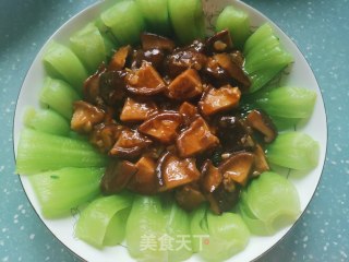 香菇菜心的做法步骤：10