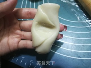 酥掉渣的蛋黄酥的做法步骤：14