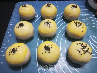 酥掉渣的蛋黄酥的做法步骤：19