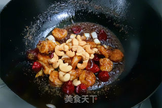 宫保虾球的做法步骤：15