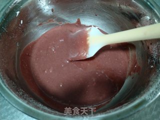 仿红丝绒蛋糕卷的做法步骤：5
