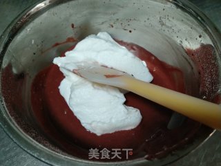 仿红丝绒蛋糕卷的做法步骤：11