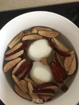 红枣生姜红糖酒酿小丸子????的做法步骤：2