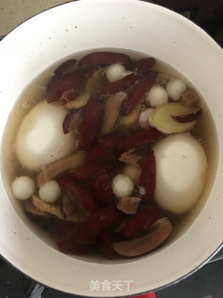 红枣生姜红糖酒酿小丸子????的做法步骤：5
