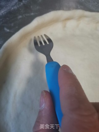 奥尔良鸡肉披萨的做法步骤：14