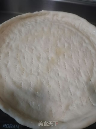 奥尔良鸡肉披萨的做法步骤：16