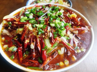 香辣牛蛙的做法步骤：5